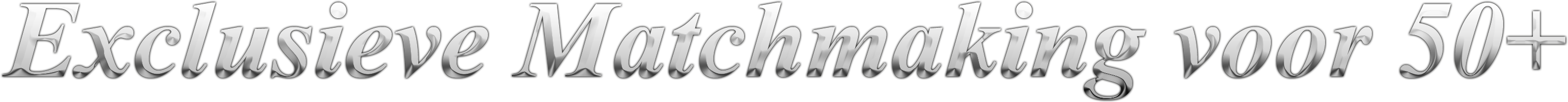 Exclusieve matchmaking voor 50-plussers in Haaglanden